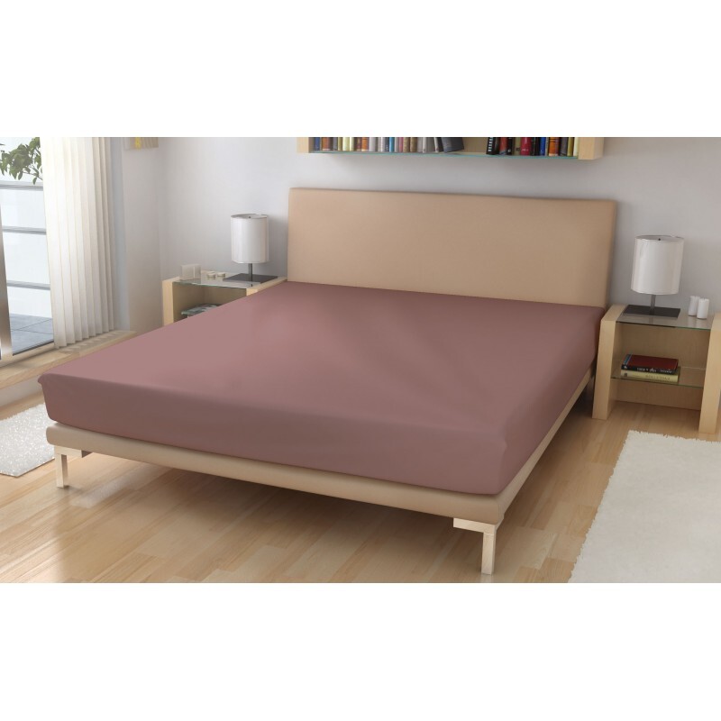 Polášek Holešov Prostěradlo MIKROFLANEL č.71 starorůžová 90x200, 90x200 cm, Růžová cm