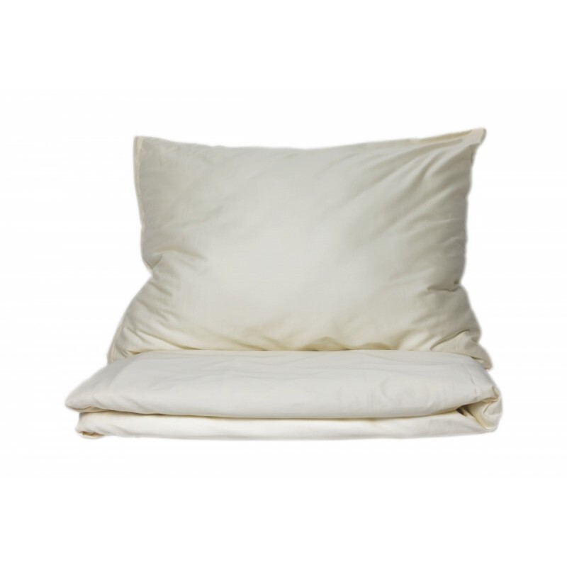 Polášek Povlečení bavlněný satén Light cream 400 140x200 / 70x90, 140x200 / 70x90 cm, Smetanová cm