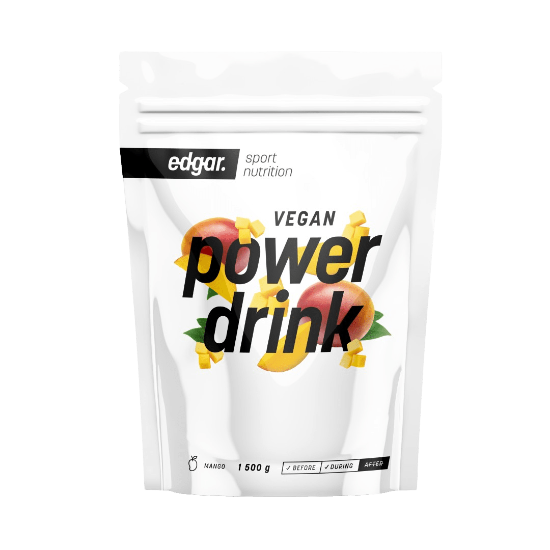 EDGAR Powerdrink Vegan mango 1500 g