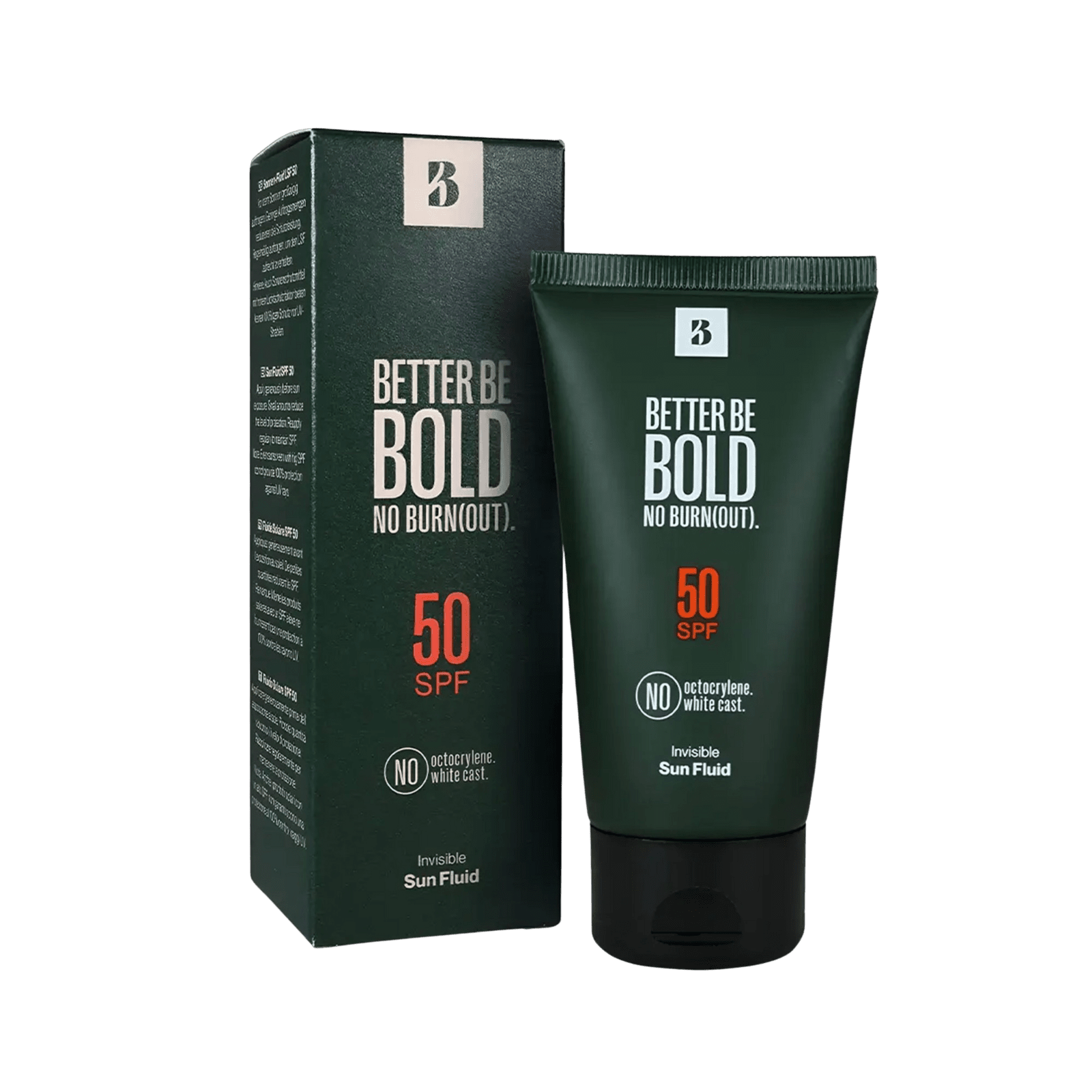 BETTER BE BOLD Invisible Sun Fluid SPF 50, 50 ml