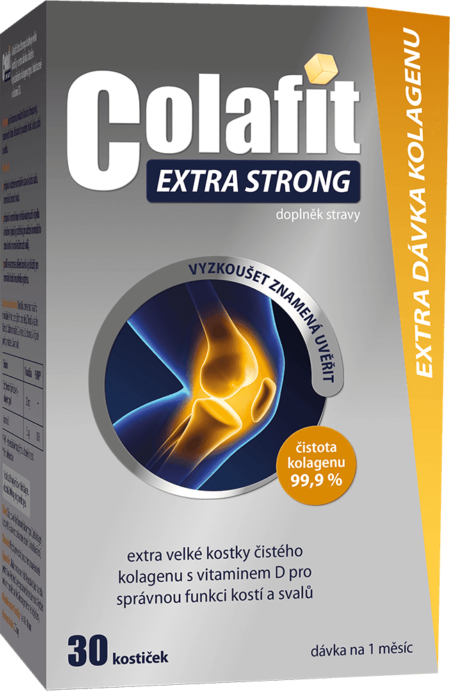 COLAFIT extra strong kostičky 30 ks