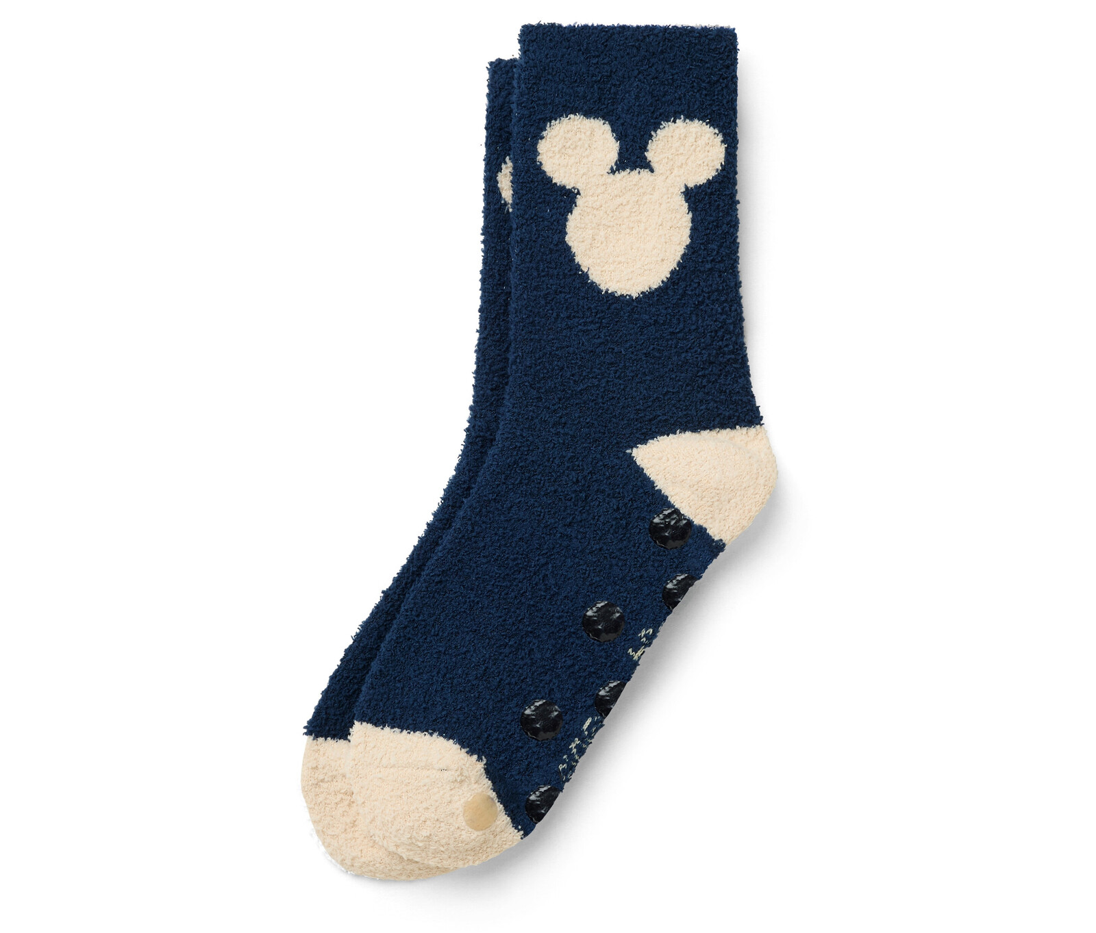Tchibo - Dětské měkoučké ponožky »Mickey Mouse« - pro ženy - vel. 35-38 - barva: modrá