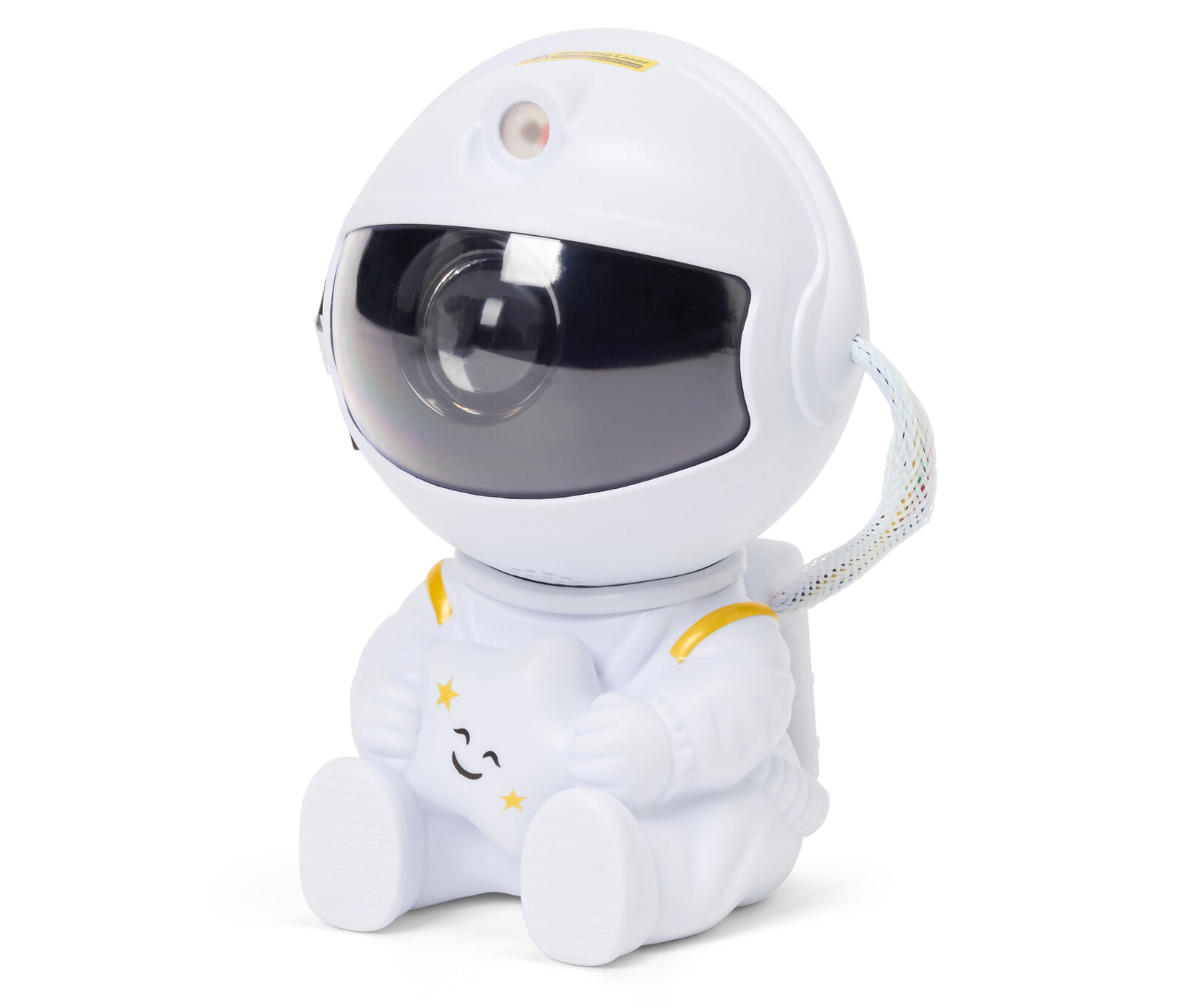 Tchibo - Projektor hvězdné oblohy s LED »Astronaut« - barva: bílá