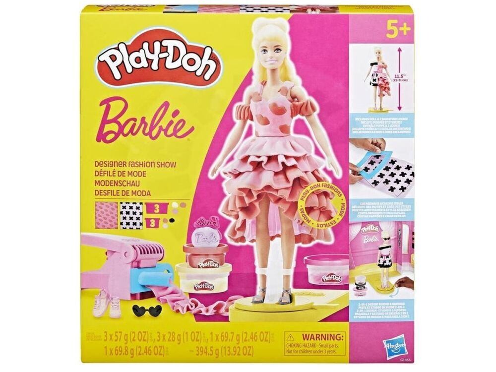 Play-Doh Barbie vlasy a srdce, více druhů