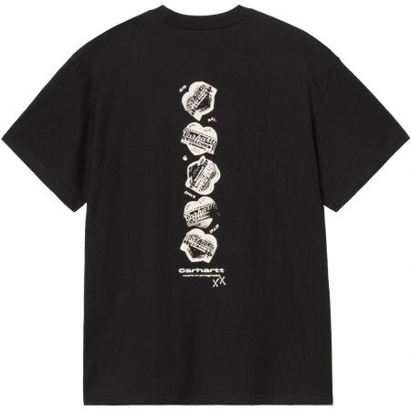 Triko Carhartt Wip Garble S/S - Černá - L