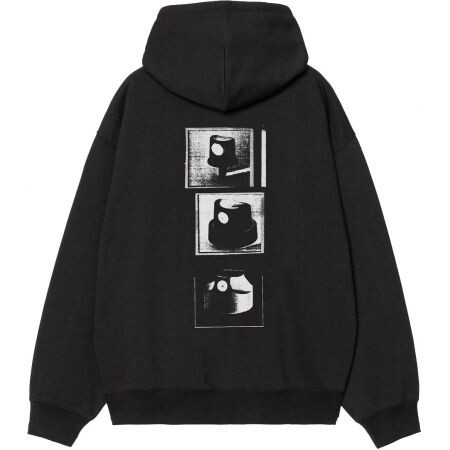 Mikina Carhartt Wip Hooded Caps - Černá - L