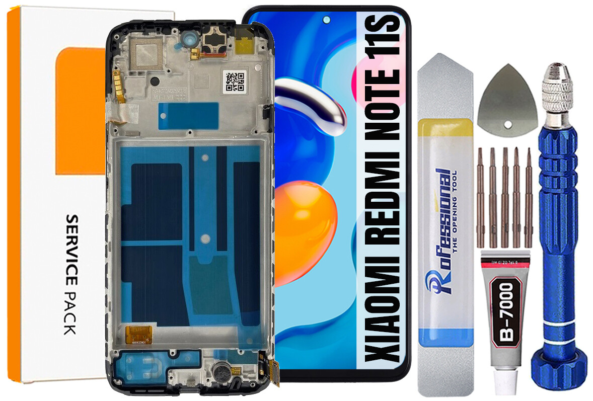 Displej Pro Xiaomi Redmi Note 11S Originál Oem LCD Displej Rámeček