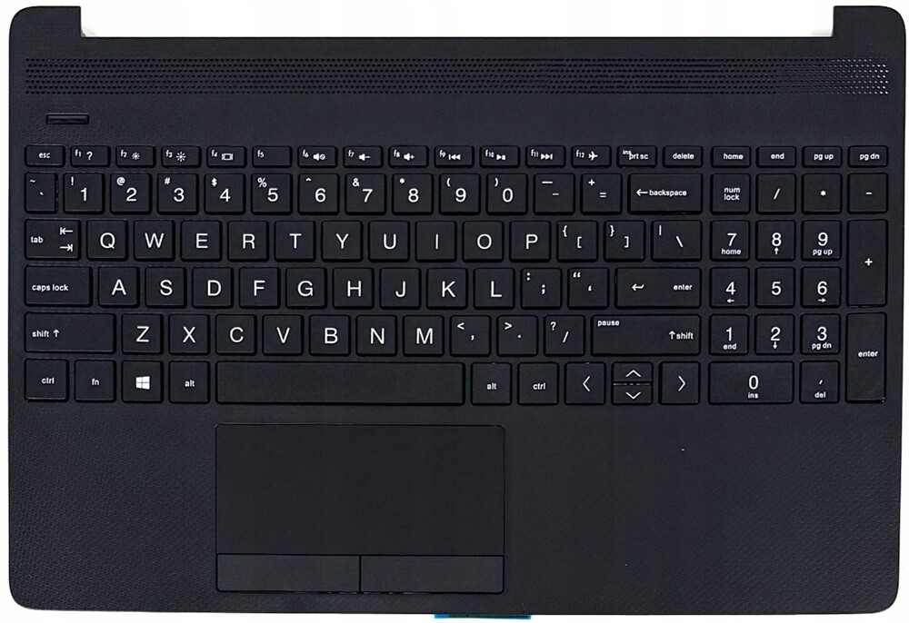 Nový Palmrest Klávesnice Pro Hp 250 255 (G8 G9) Blk Černá