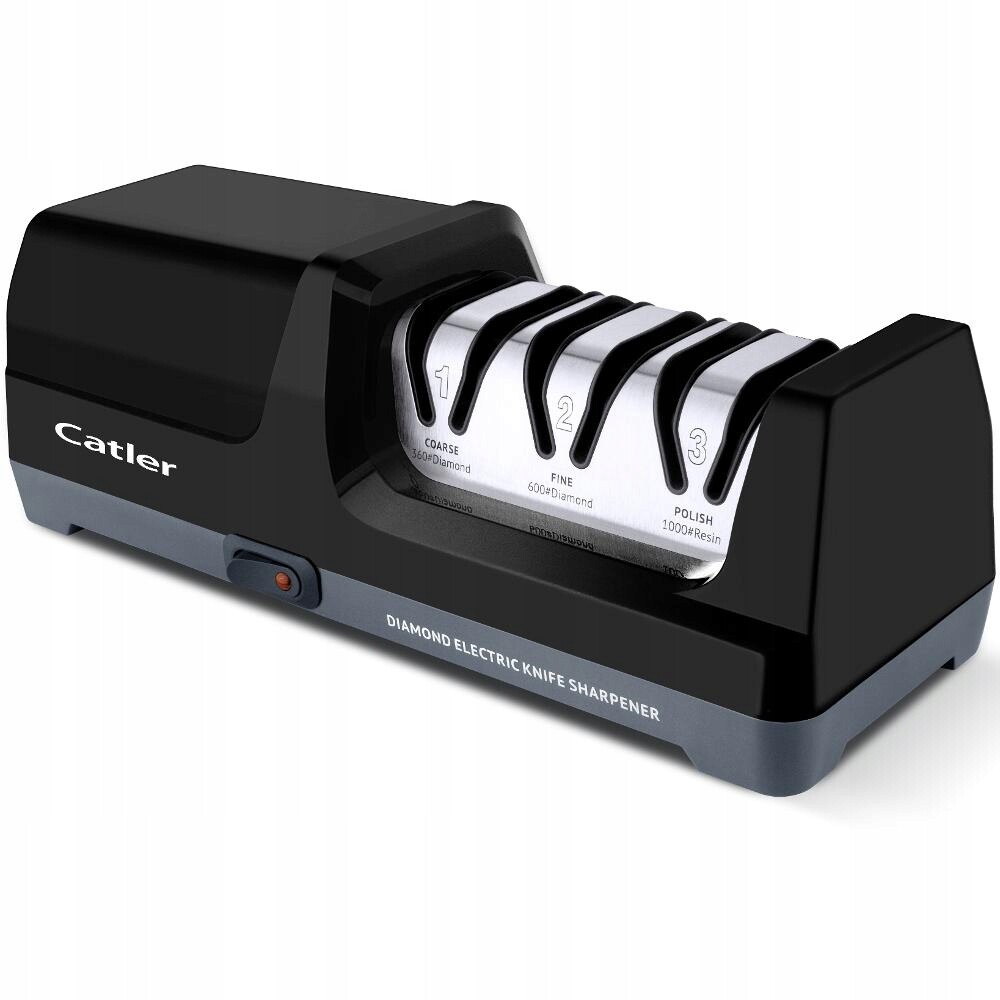 Elektrický brousek na nože Catler 2xDiamantový kotouč 1x Pryskyřice