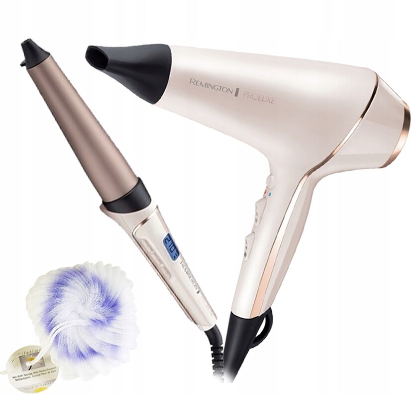 Set Remington Proluxe Fén AC9140 Kuželová Kulma CI91X1 Dárek