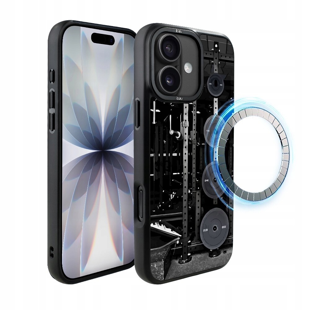 Pouzdro pro iPhone 17 Ibizu DropGuard Matt s MagSafe, #Move, Železná stanice
