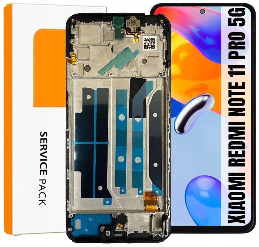 Displej Pro Xiaomi Redmi Note 11 Pro 5G Originál Oem LCD Displej Rámeček
