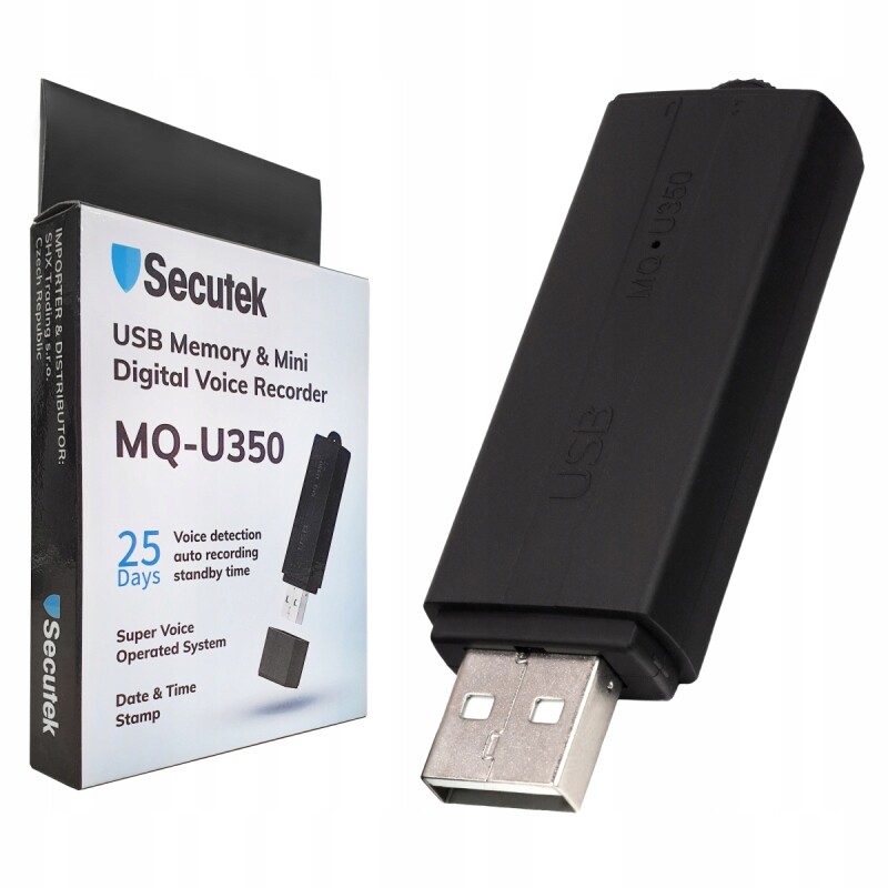 Diktafon ve flash disku Esonic MQ-U350 (64GB)