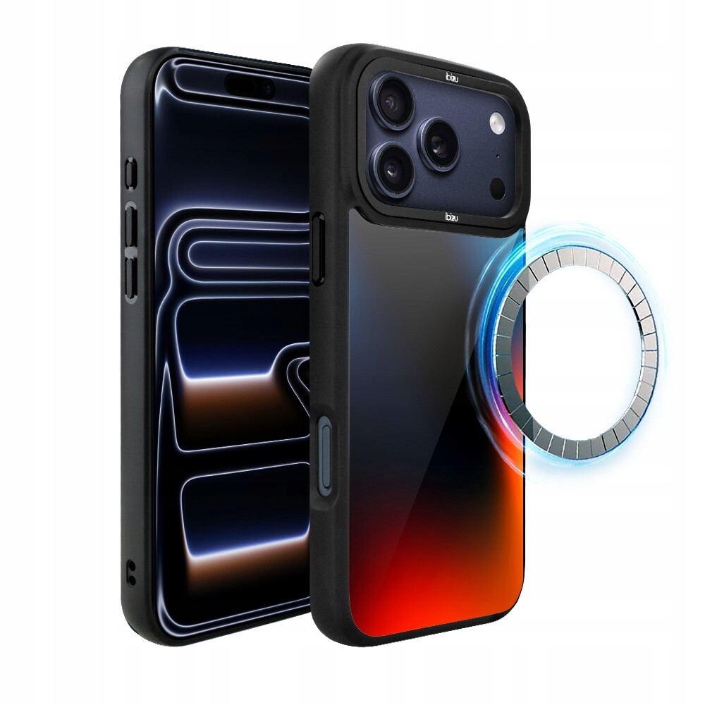 Matný Pouzdro Ibizu DropGuard pro iPhone 17 Pro s MagSafe, tmavě modrý