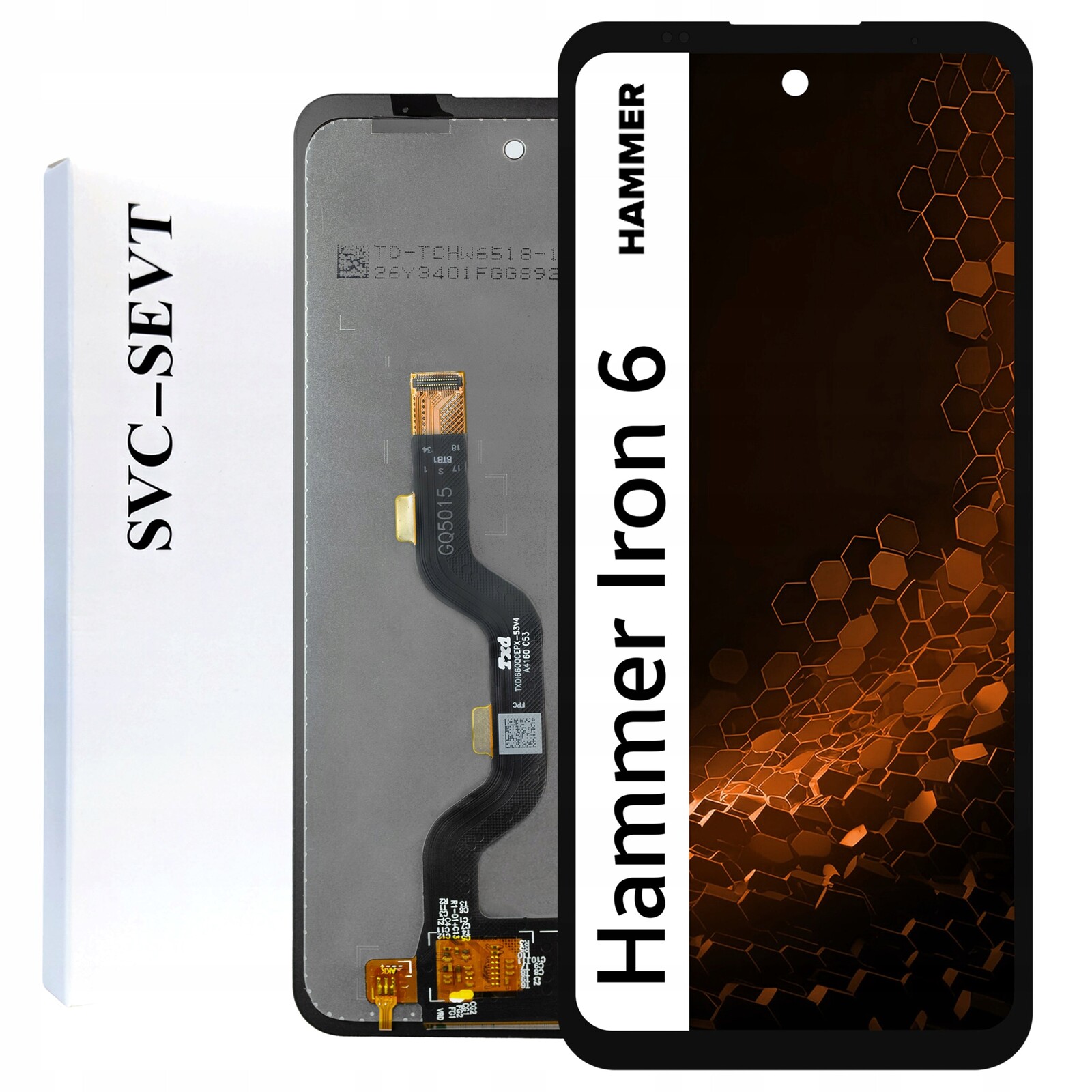 LCD pro Hammer Iron 6 Service Pack Matrix Originál Zila