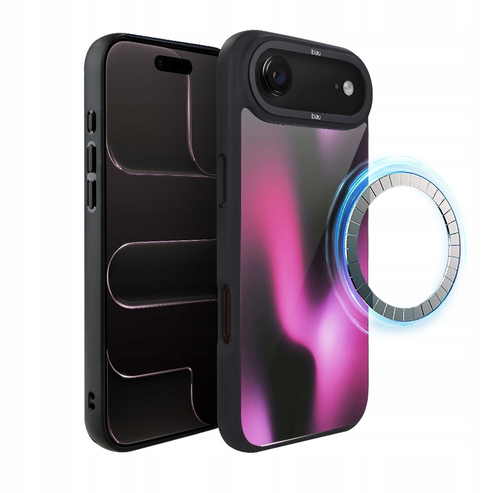 Matný Pouzdro Ibizu DropGuard pro iPhone Air s MagSafe, purpurový Flow