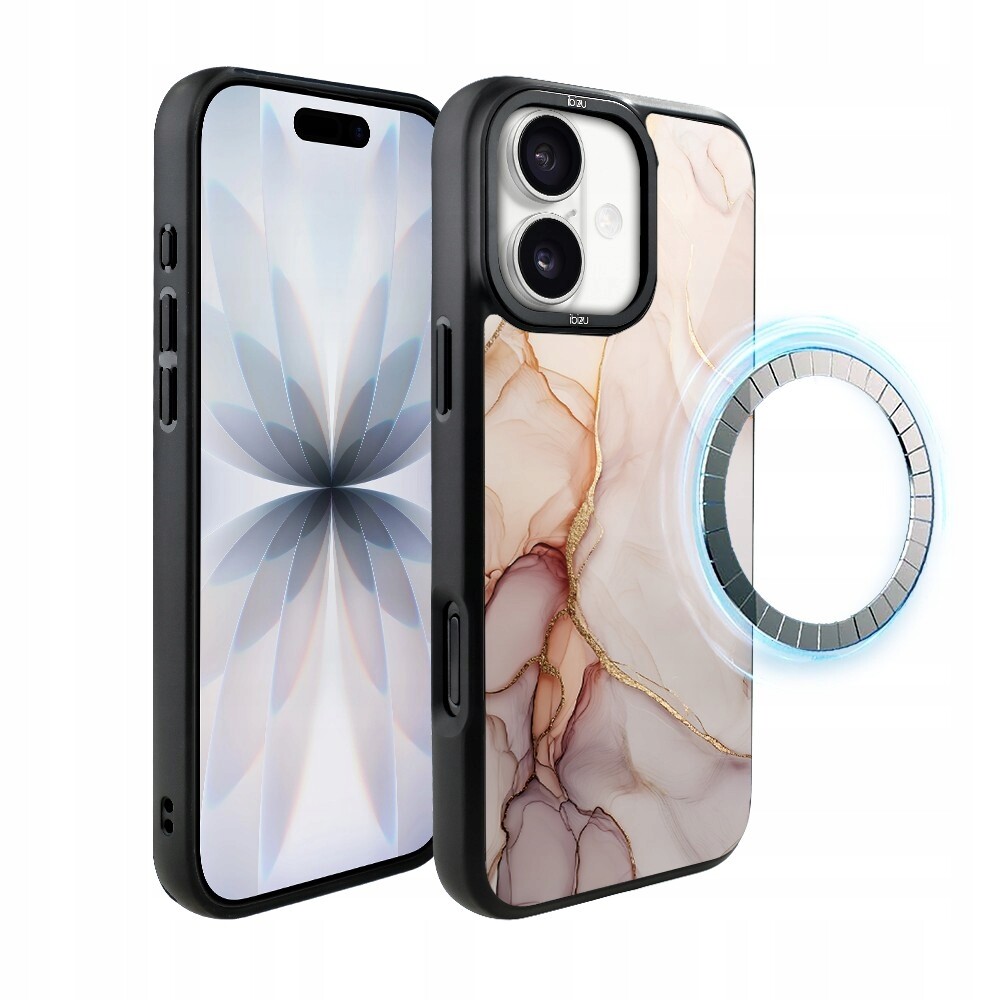 Pouzdro pro iPhone 17 Ibizu DropGuard Matt s MagSafe, růžový alabastr