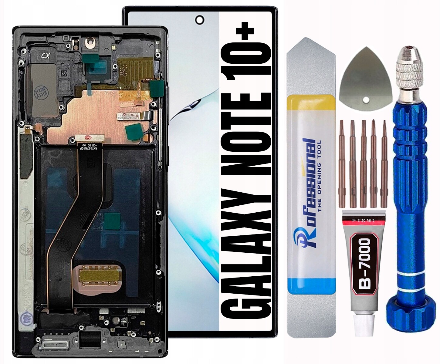 Displej Pro Samsung Galaxy Note 10 Plus N975 Oled LCD Rámeček