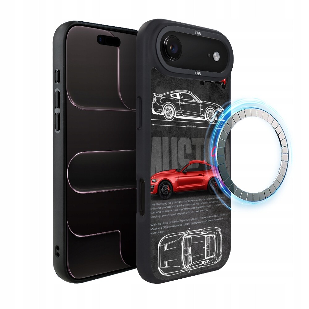 Pouzdro pro iPhone Air Ibizu DropGuard matné s MagSafe, Gt V8 „Coyote“