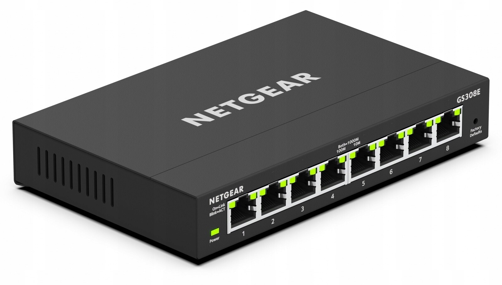 Switch Netgear GS308E-100PES 8 portů