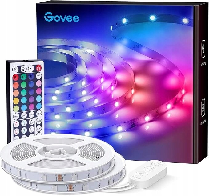 Govee H6191 Led pásek Rgb 20 m 2x10 m Změna barev Dálkové ovládání