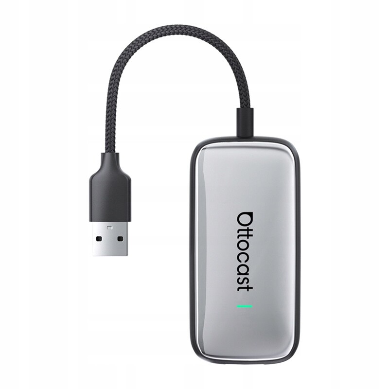 Ottocast Play2Video Ultra Bezdrátový adaptér Carplay pro Android Auto