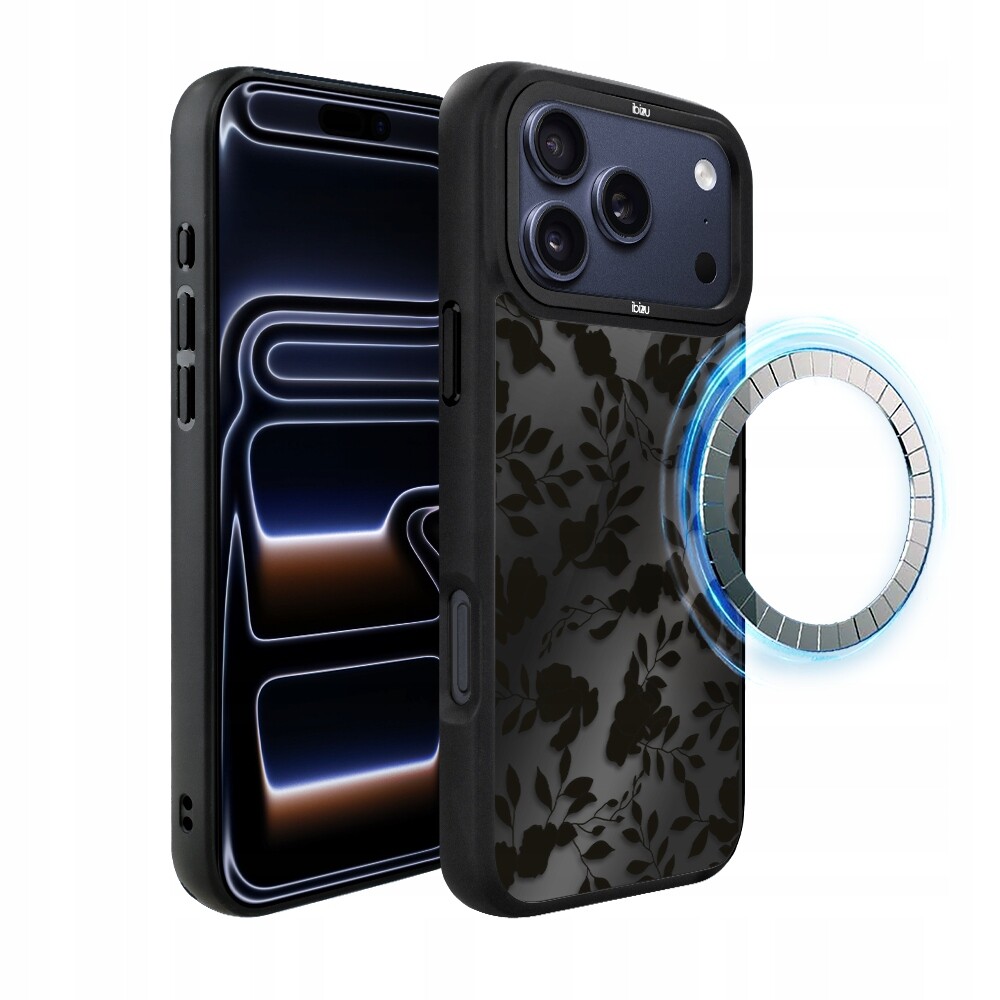 Pouzdro pro iPhone 17 Pro Max Ibizu DropGuard Matt s MagSafe, Stín listů