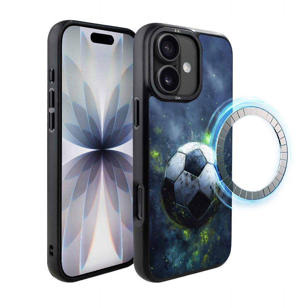 Pouzdro pro iPhone 17 Ibizu DropGuard Matt s MagSafe, #Move, Fotbal