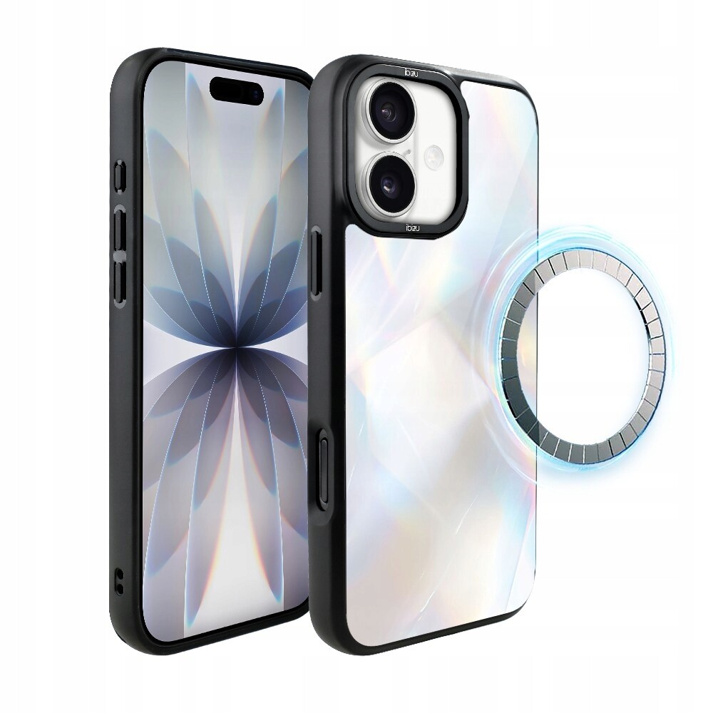 Pouzdro pro iPhone 17 Ibizu DropGuard Matt s MagSafe a opálovým diamantem