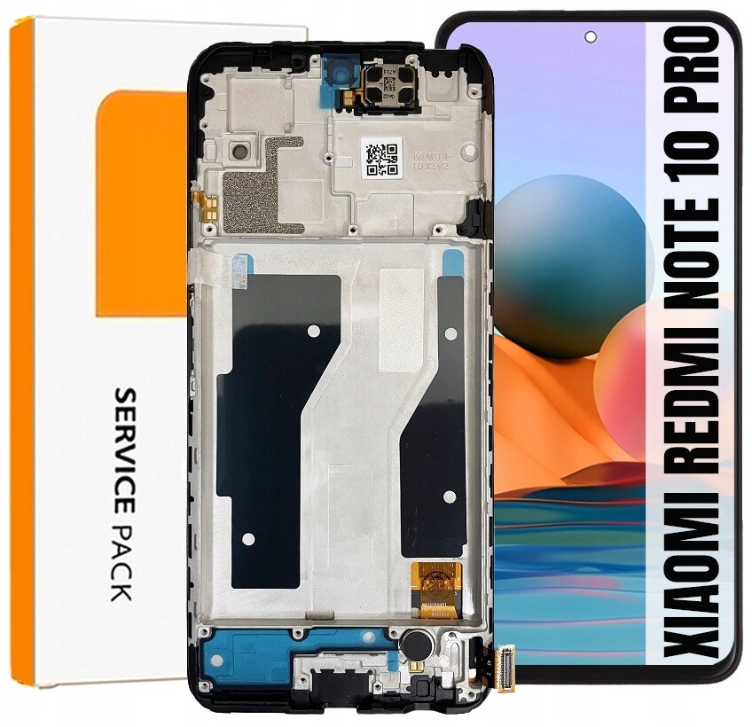 Displej Pro Xiaomi Redmi Note 10 Pro Originál Oem LCD Displej Rámeček