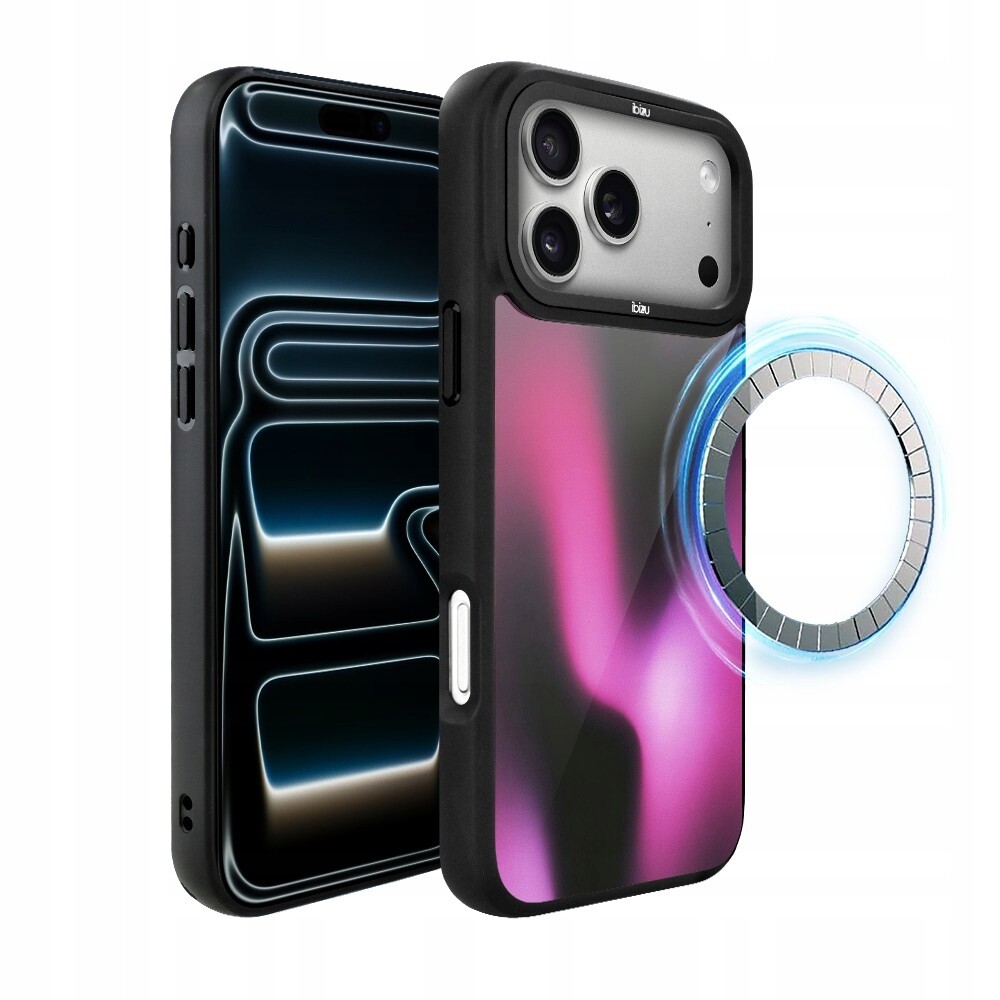 Matný Pouzdro Ibizu DropGuard s MagSafe pro iPhone 17 Pro Max, purpurový