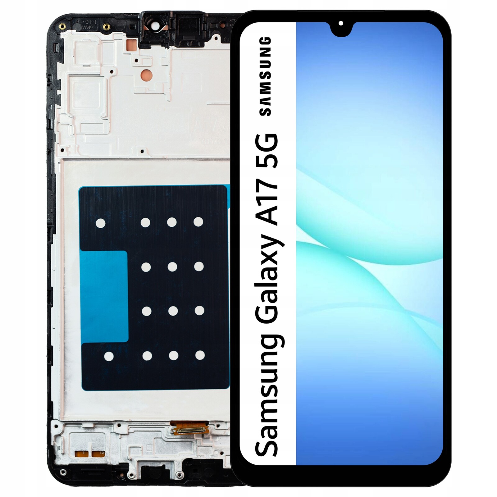 Incell pro Samsung Galaxy A17 LCD Displej Digitizer Dotyk Rámeček