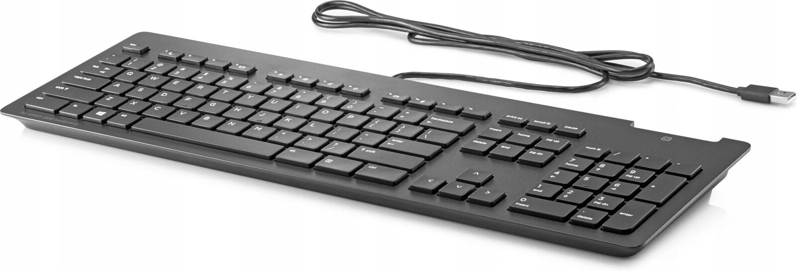 Hp drátová Usb klávesnice Business Slim Smartcard černá Qwerty (Z9H48AA)