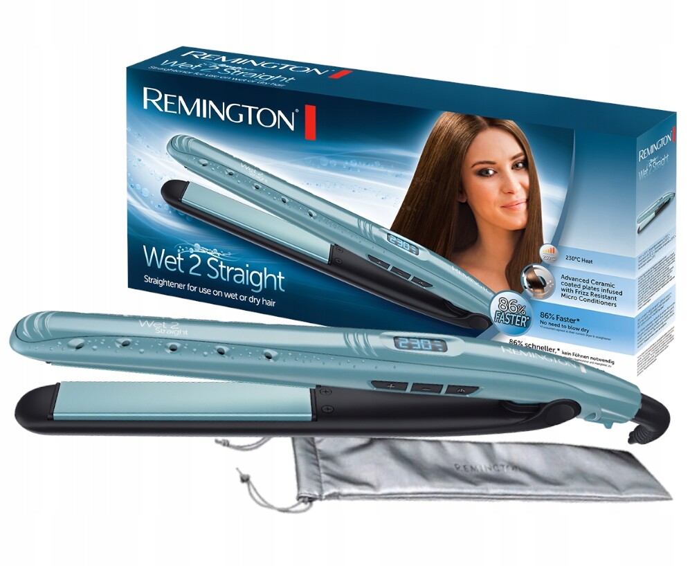 Žehlička Na Vlasy na vlasy Remington S7300 keramická, parní kanálky, vlasy pro