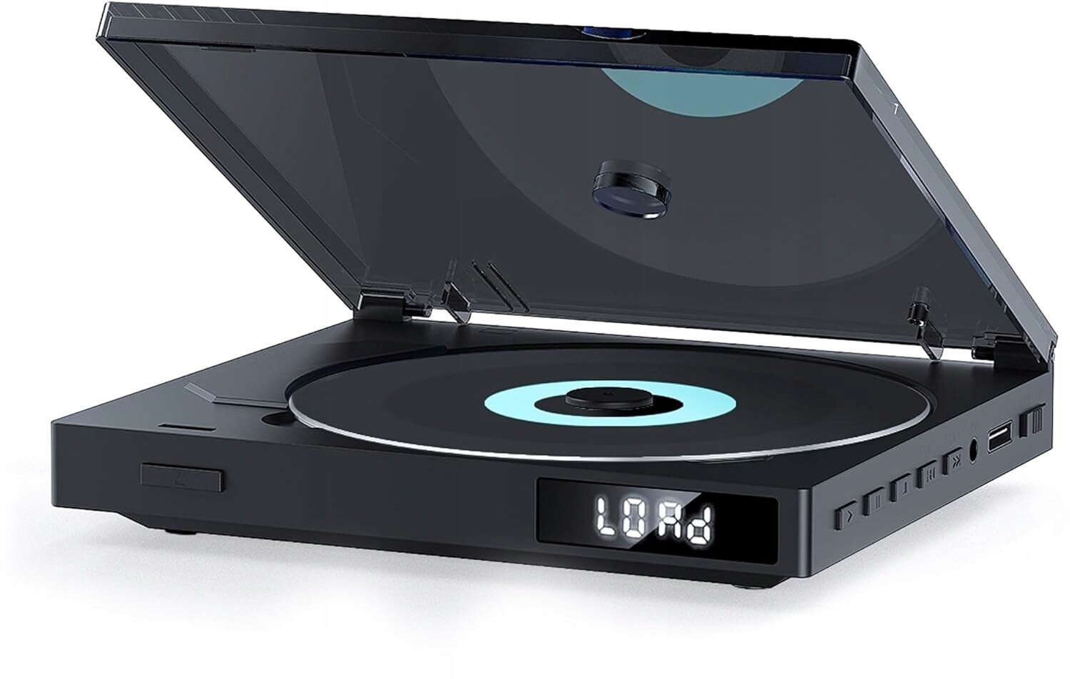 DVD Přehrávač CD Mini Černý Hdmi/av 1080P Ntsc/pal Usb Cestovní Mobilní