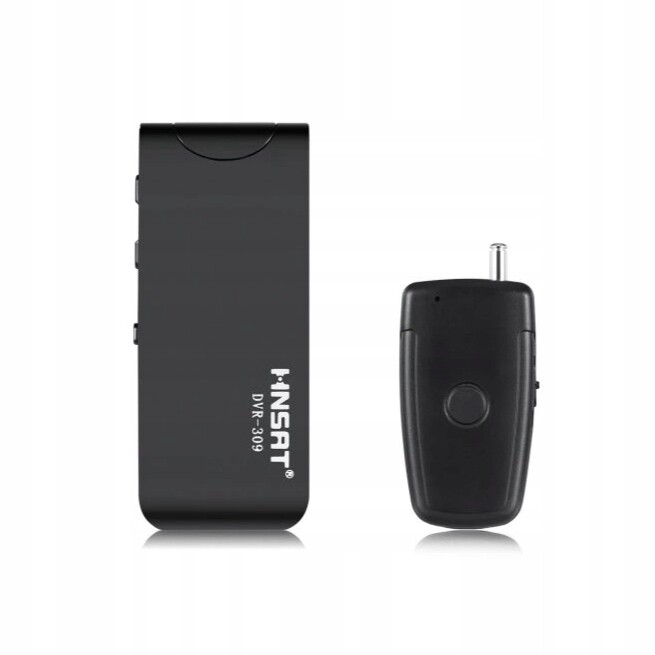 Mini diktafon s klipem DVR-309H a bezdrátovým mikrofonem 8 Gb