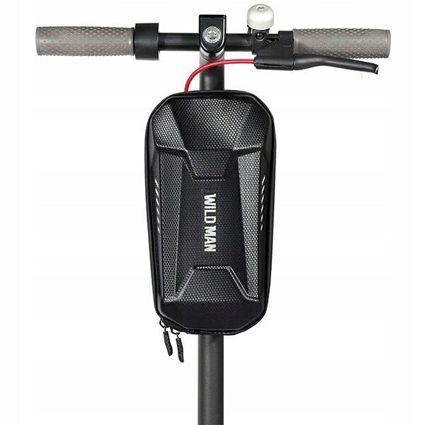 Wildman Pouzdro/držák na koloběžku ES8X Plus 3L brašna na rám černá/černá