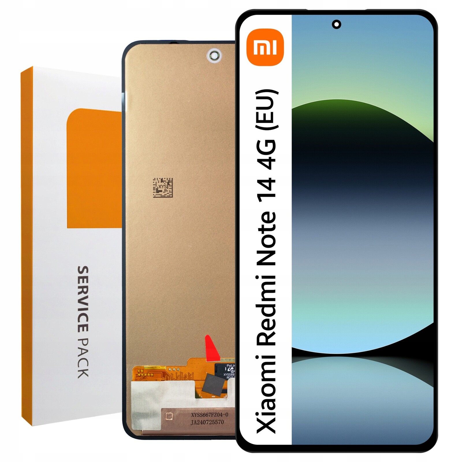 24117RN76G LCD pro Redmi Note 14 4G Service Pack Matrix Originál Zila