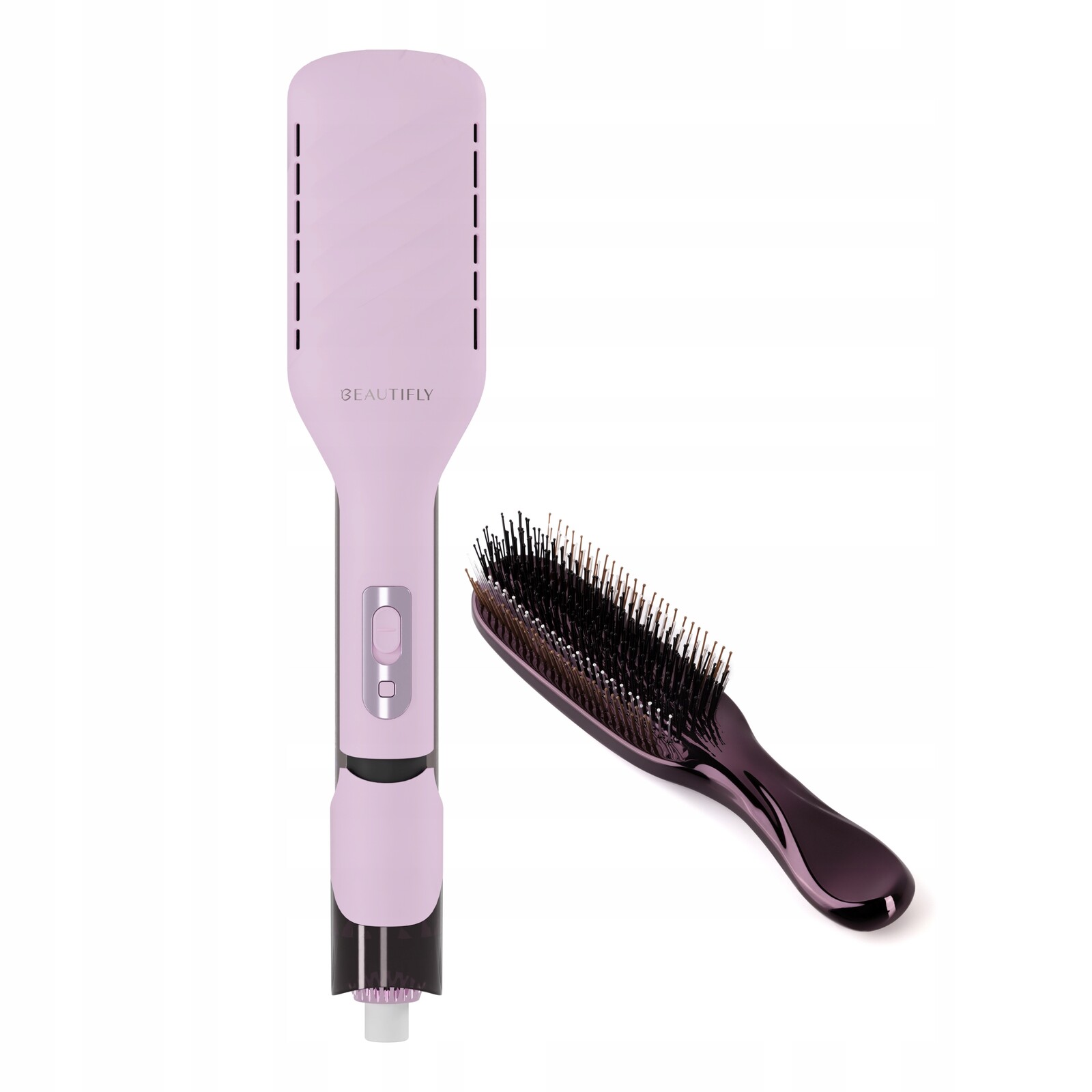 Žehlička Na Vlasy Na Vlasy Mokré Suché Narovnávání Areožehlička Kartáč