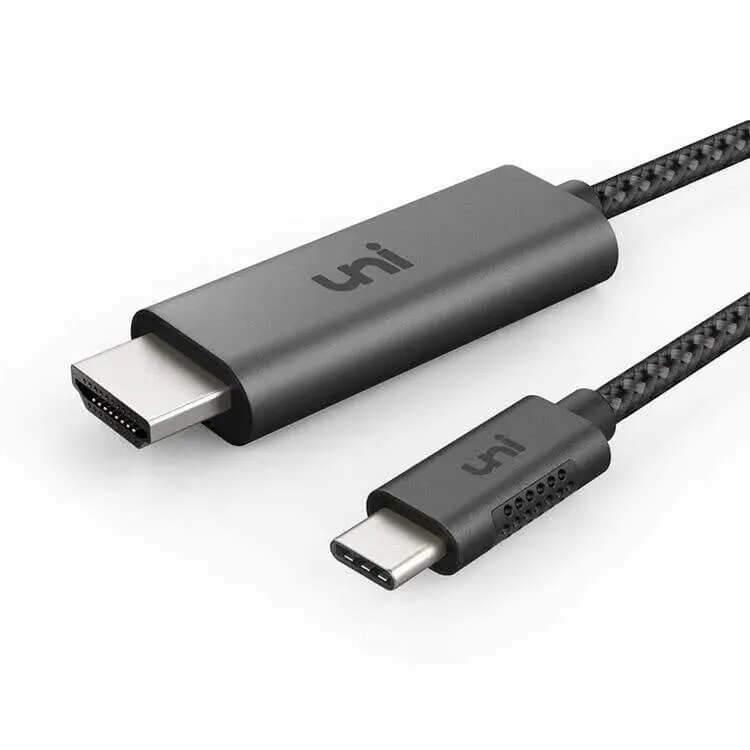 Kabel Usb-c Hdmi 4K 60Hz 3M Premium, Nylon, Hliník, Uhd