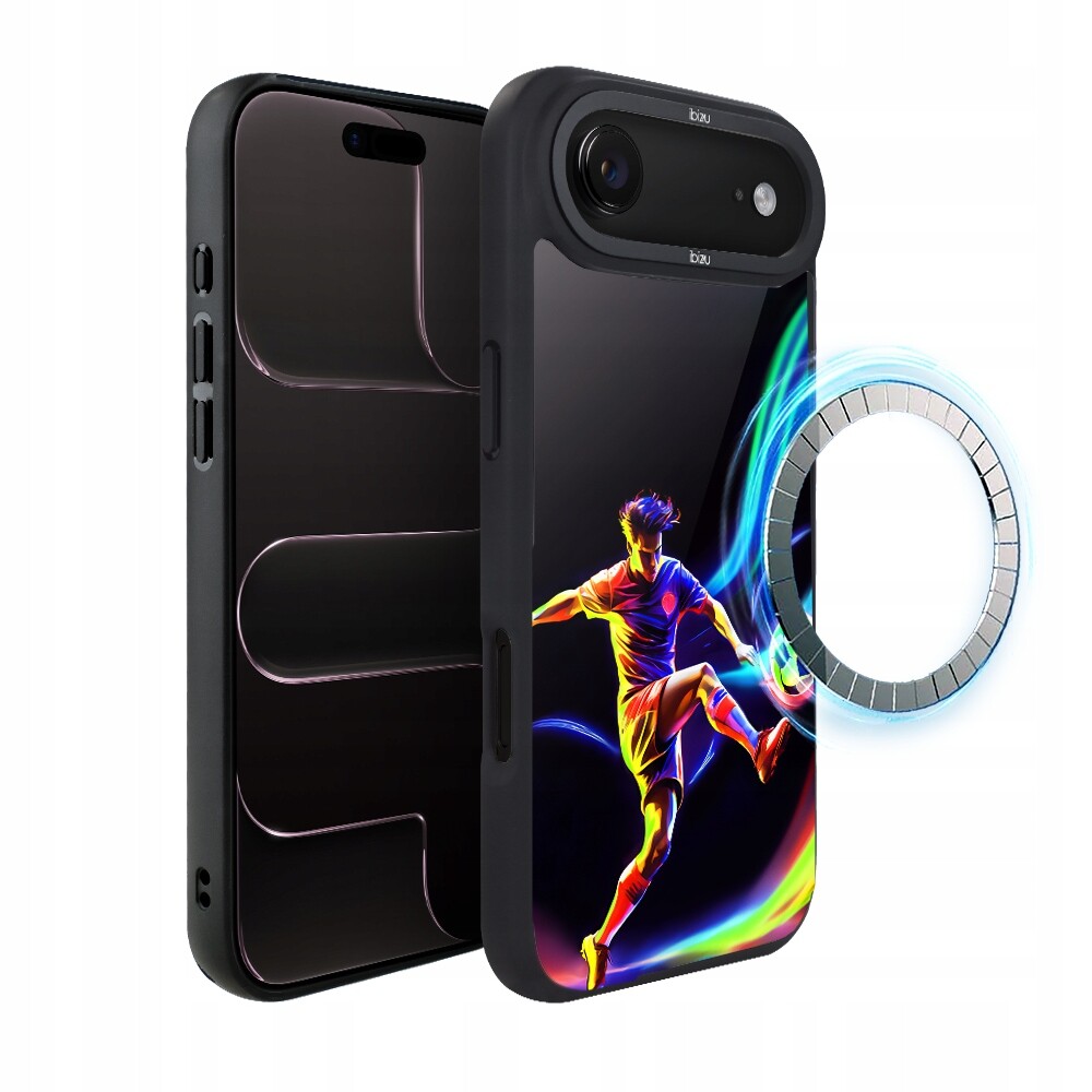 Pouzdro pro iPhone Air Ibizu DropGuard Matt s MagSafe v rytmu fotbalu