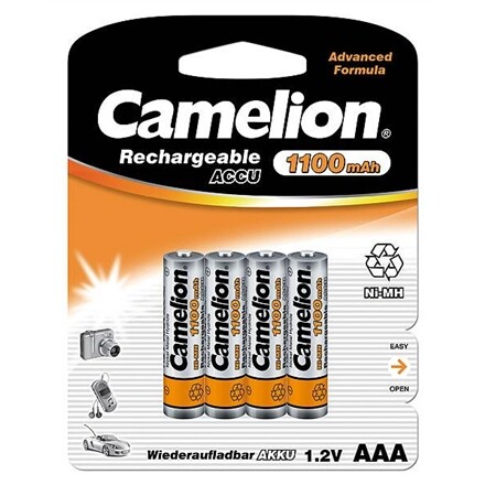 Camelion AAA/HR03 1100 mAh Ni-MH baterie 4 ks