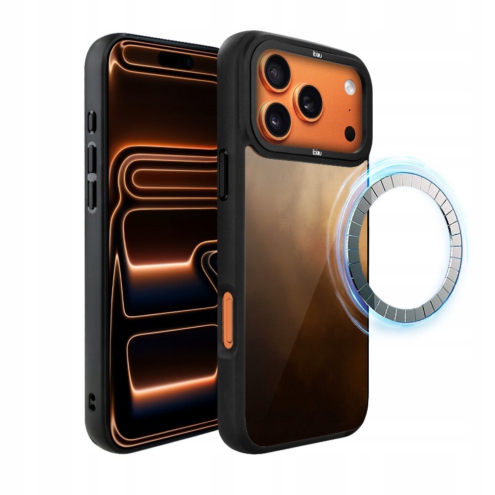 Pouzdro pro iPhone 17 Pro Max Ibizu DropGuard Matné s MagSafe, Pouštní bouře