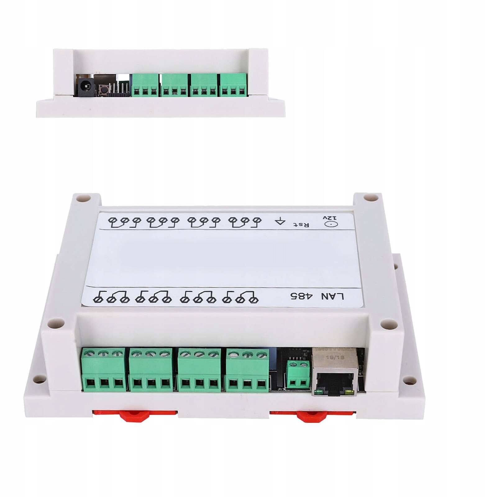 8-KANÁLOVÝ Reléový Modul RJ45 Tcp/ip