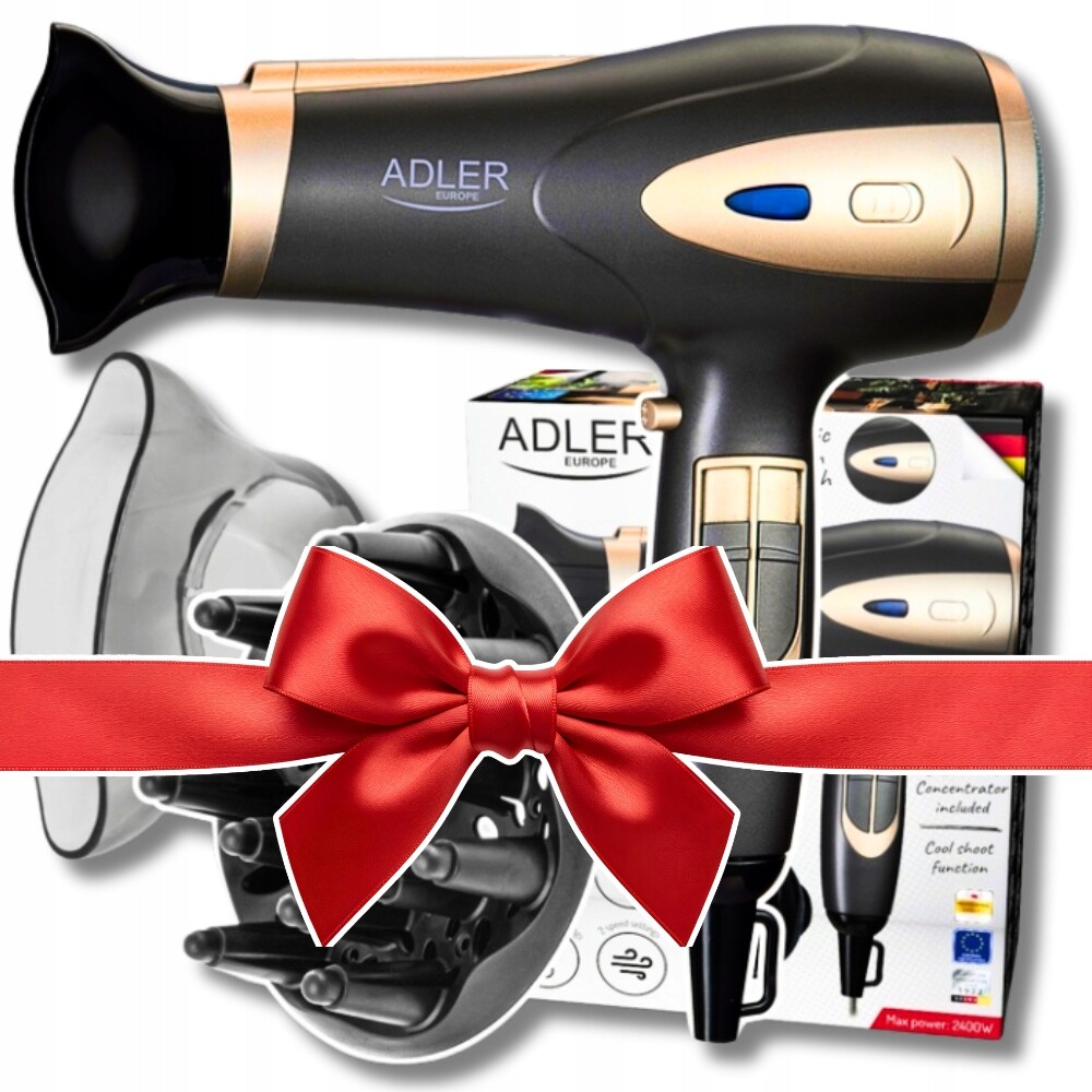 Fén Na Vlasy difuzér ionizace 2400W Dárek Pro Ženu