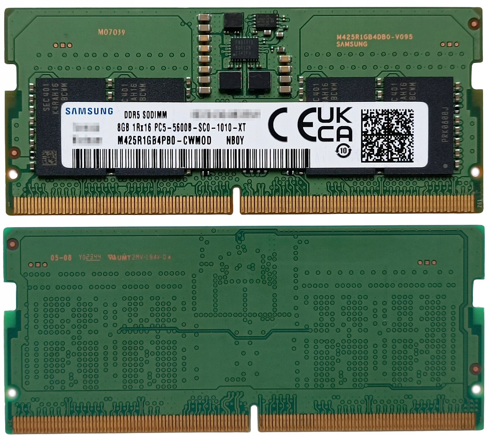 (n) 8GB 1*8GB Samsung DDR5 5600MHz 1,1V M425R1GB4PB0-CWMOD