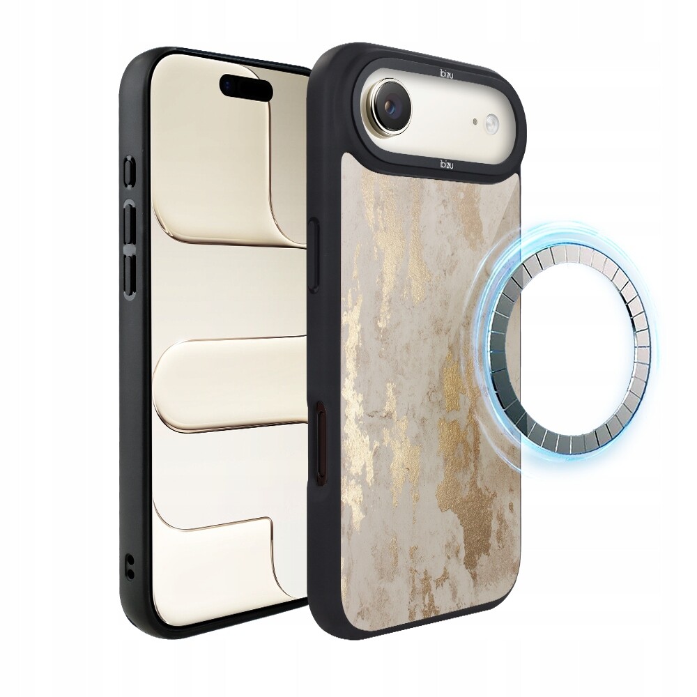 Pouzdro pro iPhone Air Ibizu DropGuard Matt s MagSafe, šampaňské zlato