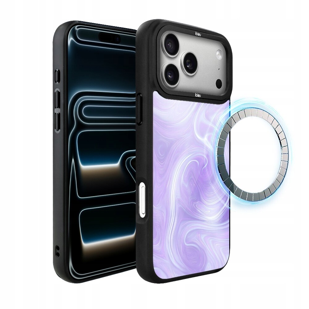 Matný Pouzdro Ibizu DropGuard s MagSafe pro iPhone 17 Pro Max, levandulový vír