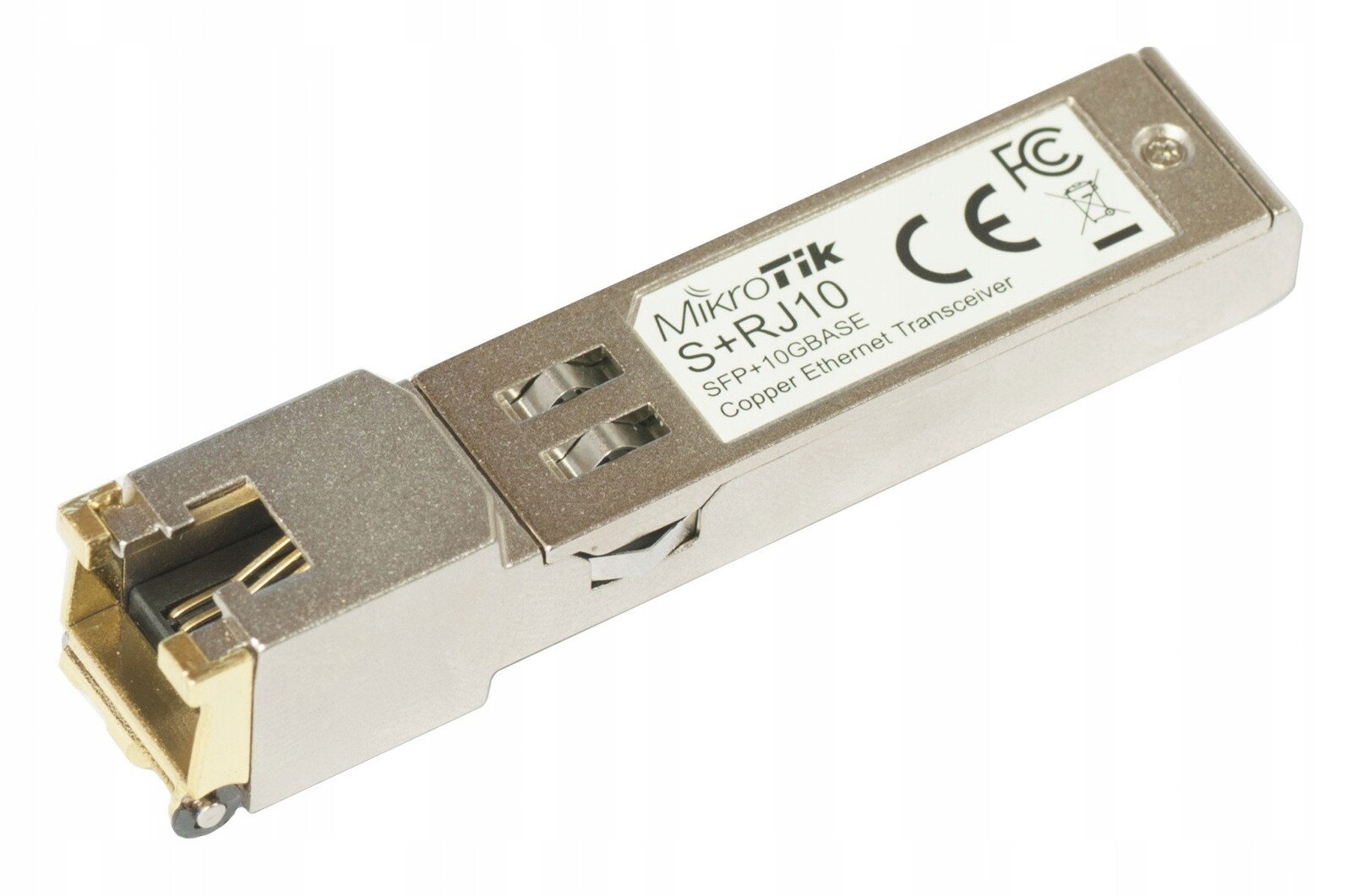 Mikrotik S+RJ10 síťový reléový modul 10000 Mbit/s Sfp+