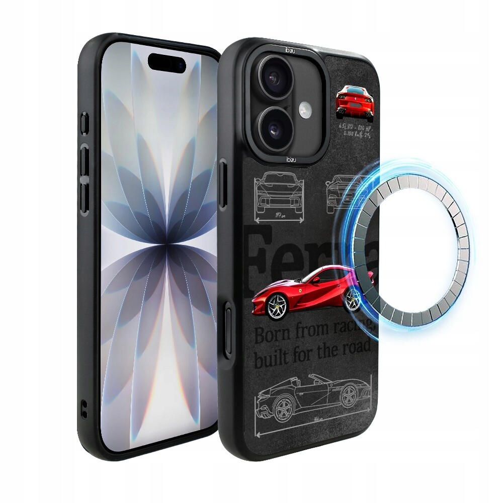 Pouzdro pro iPhone 17 Ibizu DropGuard Matné s MagSafe, TechDrive, 812 Superfast